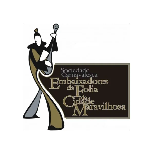 Logo do bloco Embaixadores da Folia