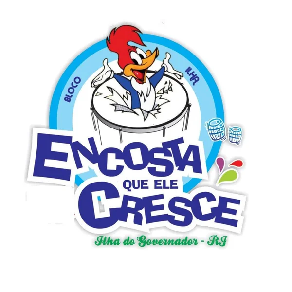 Logo do bloco Encosta que Ele Cresce - Ilha