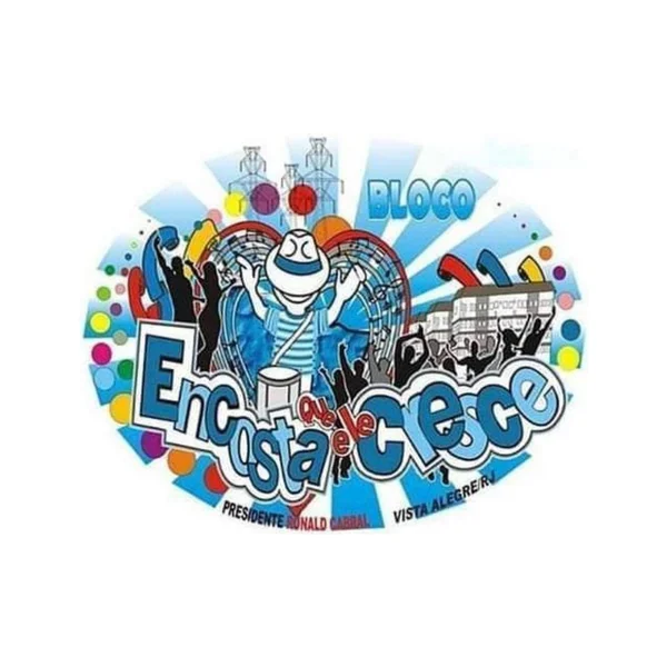 Logo do bloco Encosta que Ele Cresce
