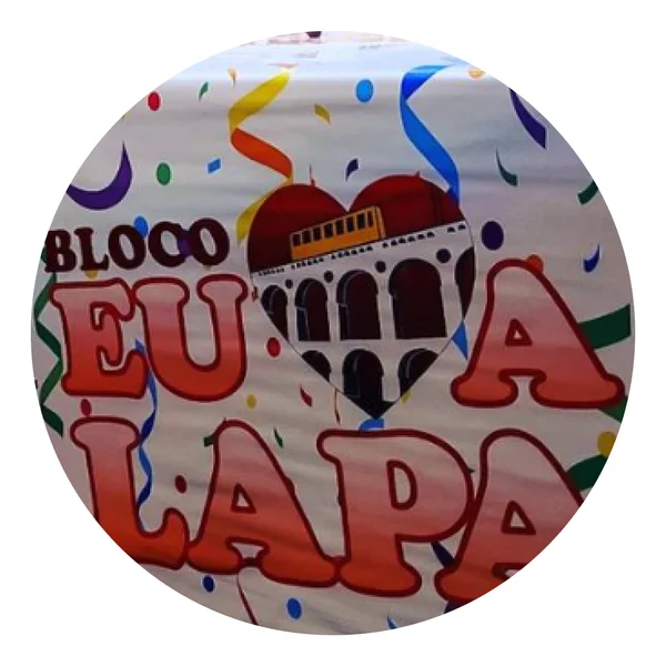 Logo do bloco Eu Amo a Lapa