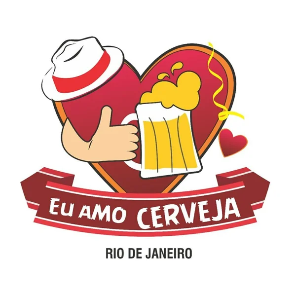 Logo do bloco Eu Amo Cerveja