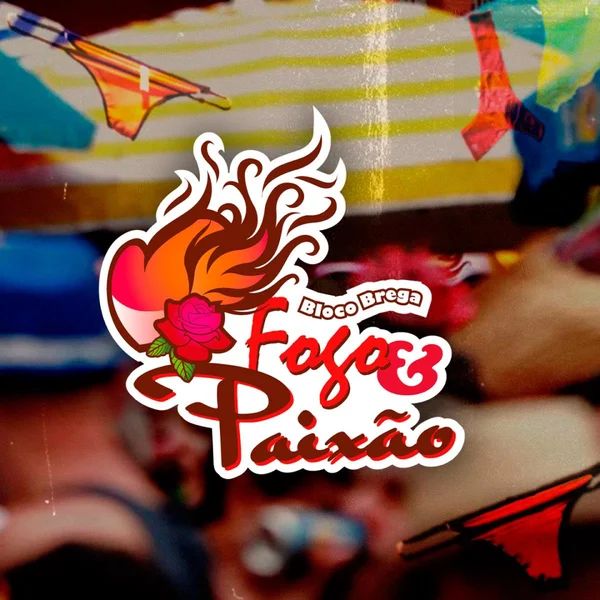 Logo do bloco Fogo e Paixão