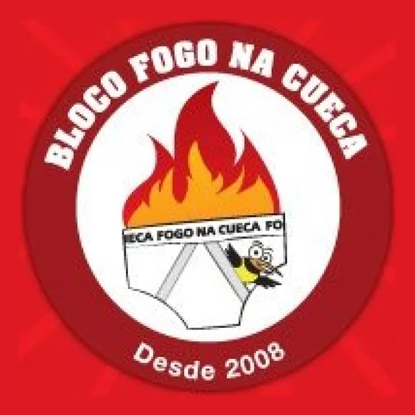Logo do bloco Fogo na Cueca