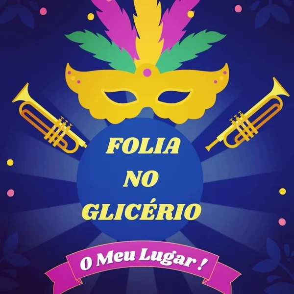Logo do bloco Folia no Glicério