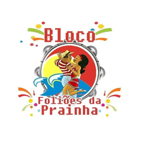 Logo do bloco Foliões da Prainha