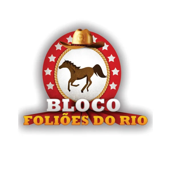 Logo do bloco Foliões do Rio
