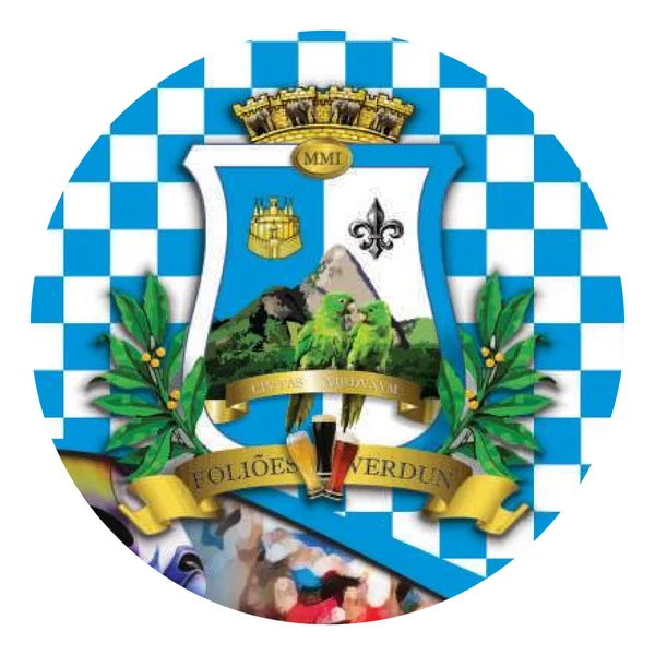 Logo do bloco Foliões do Verdun