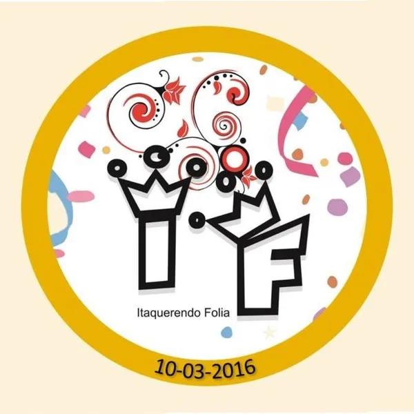 Logo do bloco Itaquerendo Folia