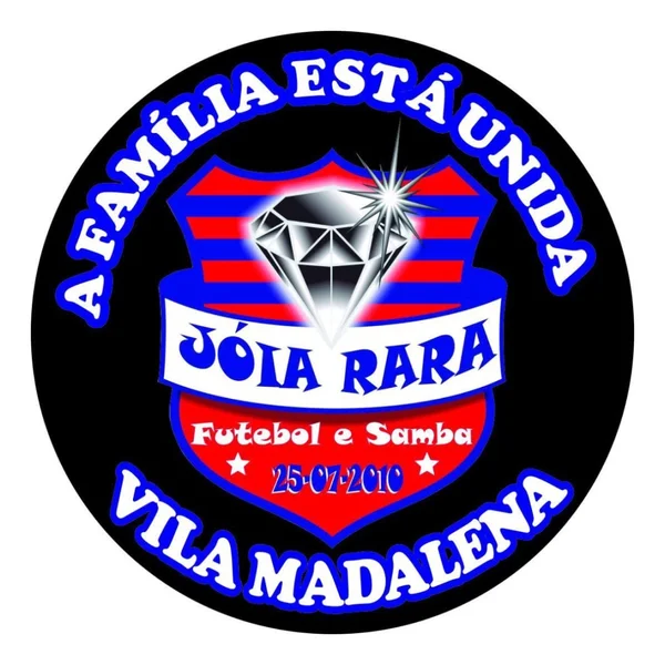 Logo do bloco Bloco Jóia Rara Futebol e Samba