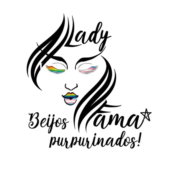 Logo do bloco Lady Fama Bjus Purpurinados