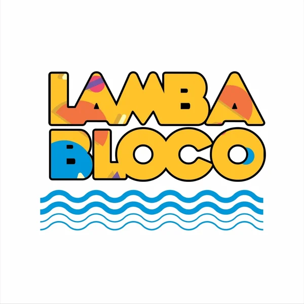 Logo do bloco Lambabloco