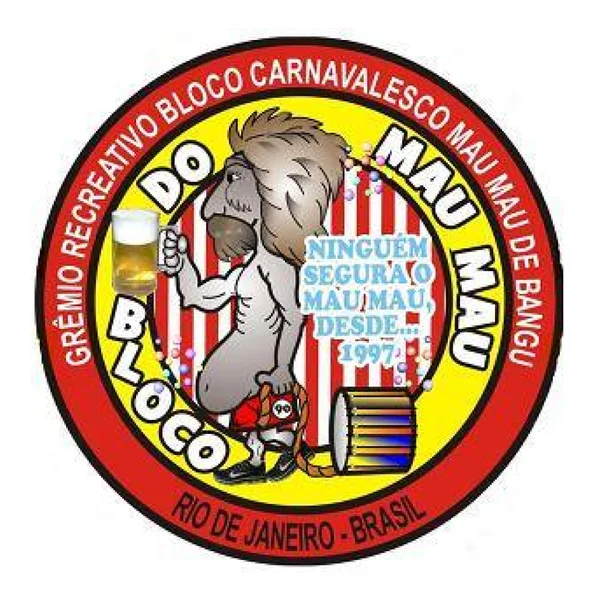 Logo do bloco Mau Mau de Bangu