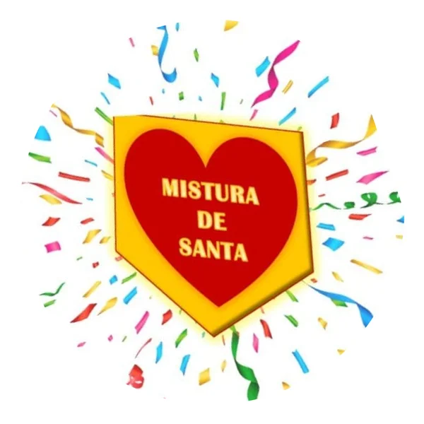 Logo do bloco Mistura de Santa