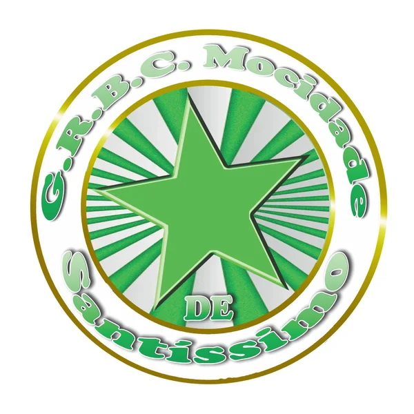 Logo do bloco G.R.B.C. Mocidade de Santíssimo