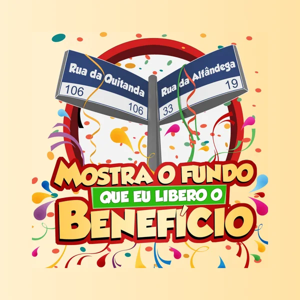 Logo do bloco Mostra o Fundo Que Eu Libero o Benefício