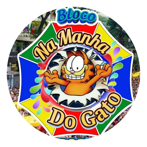 Logo do bloco Bloco Na Manha do Gato