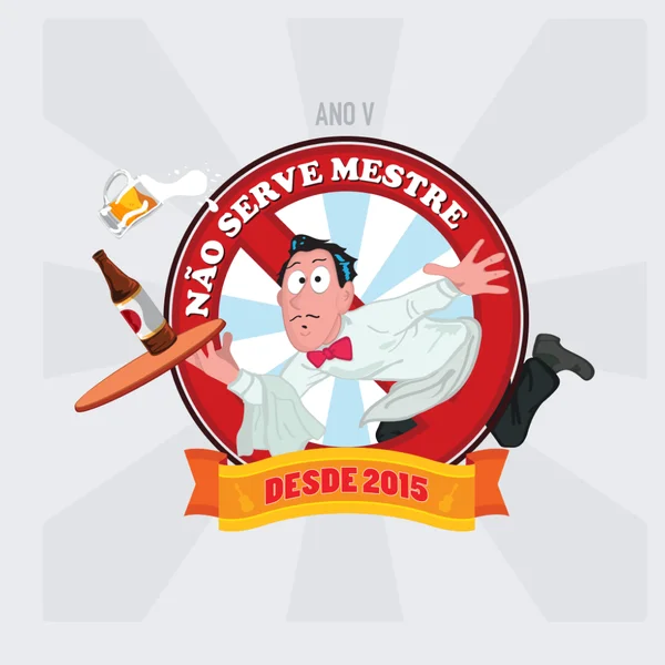 Logo do bloco Não Serve Mestre