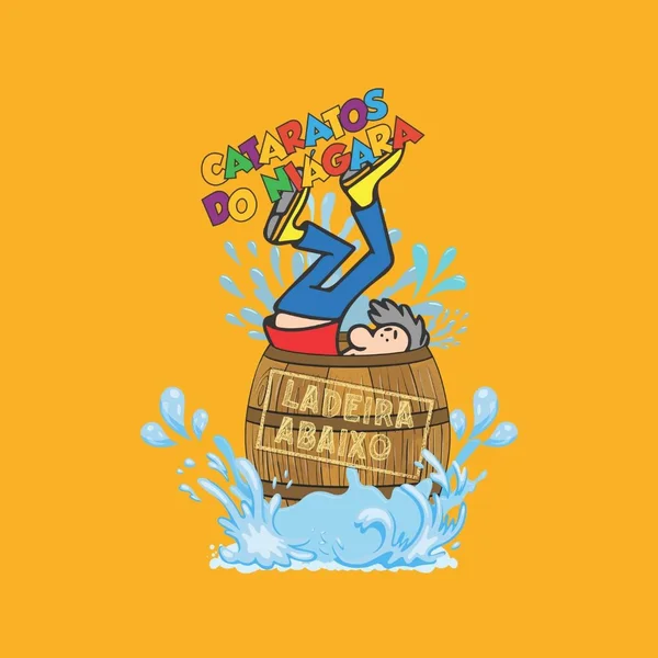 Logo do bloco Os Cataratos do Niágara