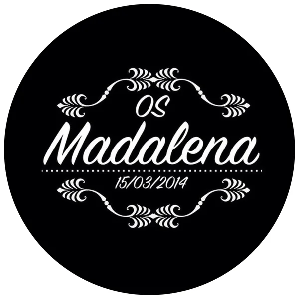 Logo do bloco Os Madalena
