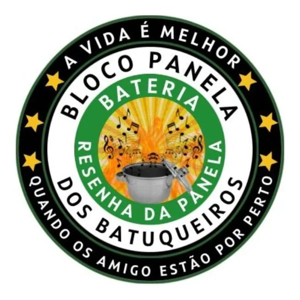 Logo do bloco Bloco Carnavalesco Panela Dos Batuqueiros