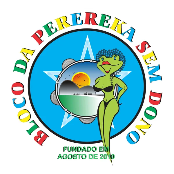Logo do bloco Perereka sem Dono