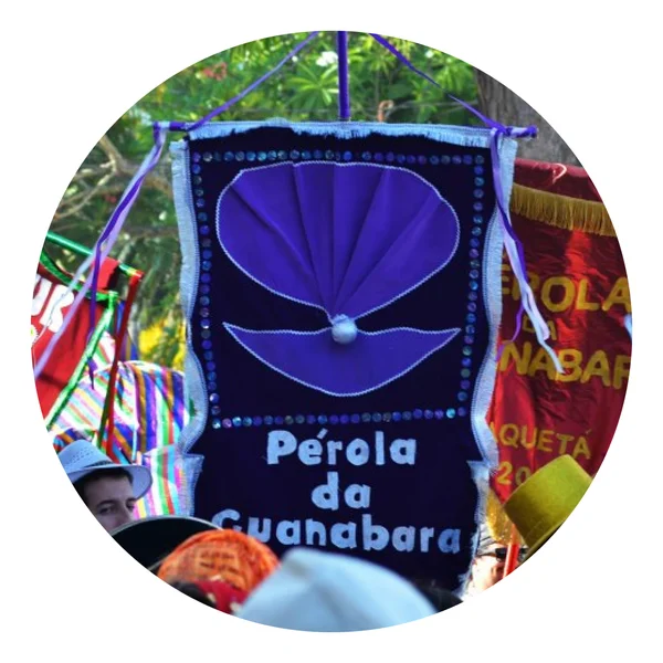 Logo do bloco Pérola da Guanabara
