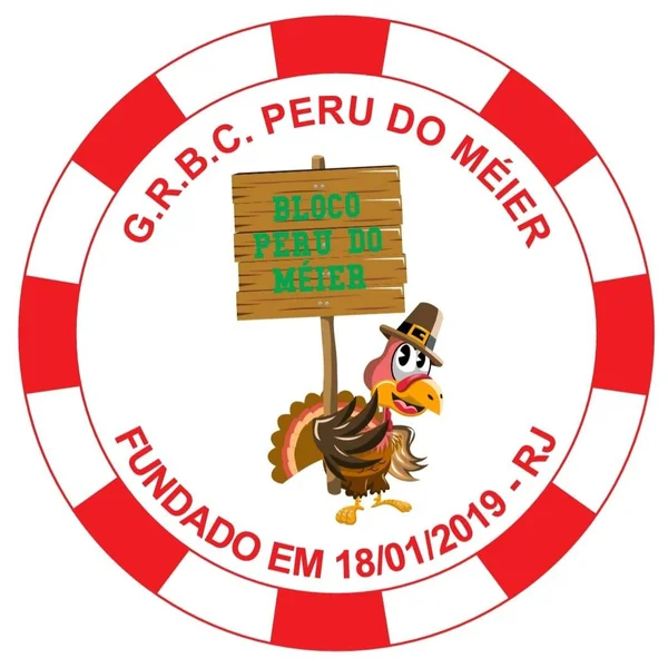 Logo do bloco G.R.B.C. Peru Do Méier