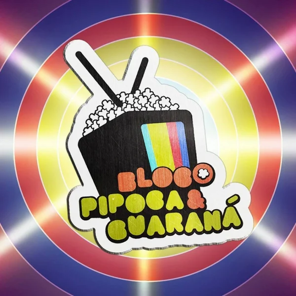 Logo do bloco Pipoca e Guaraná