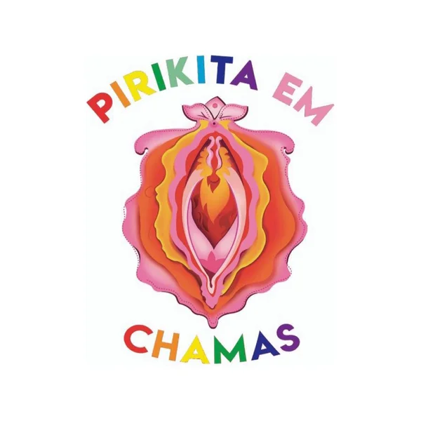 Logo do bloco Pirikita em Chamas