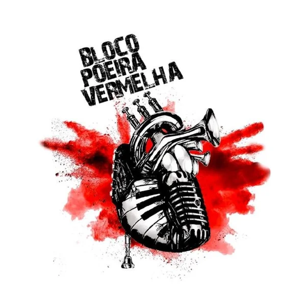 Logo do bloco Poeira Vermelha