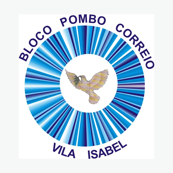 Logo do bloco Bloco Carnavalesco Pombo Correio