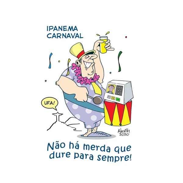 Logo do bloco Que Merda É Essa?
