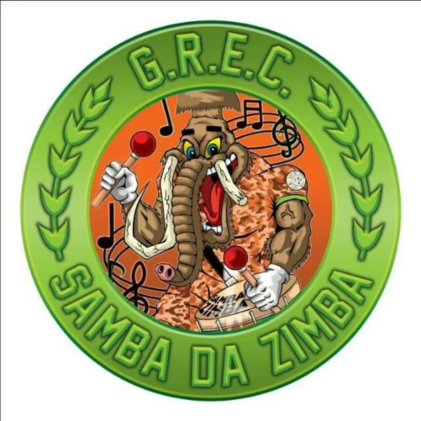 Logo do bloco Samba da Zimba