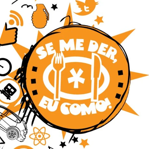 Logo do bloco Se Me Der, Eu Como