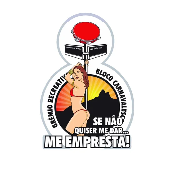Logo do bloco Se Não Quiser Me Dar, Me Empresta