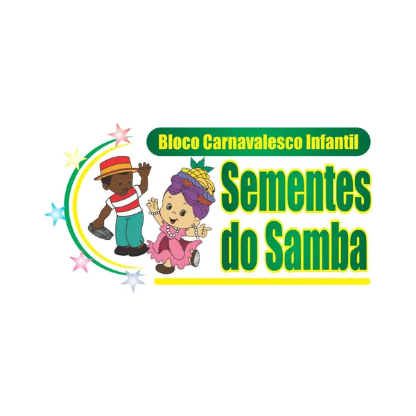 Logo do bloco Bloco Carnavalesco Infantil Sementes do Samba