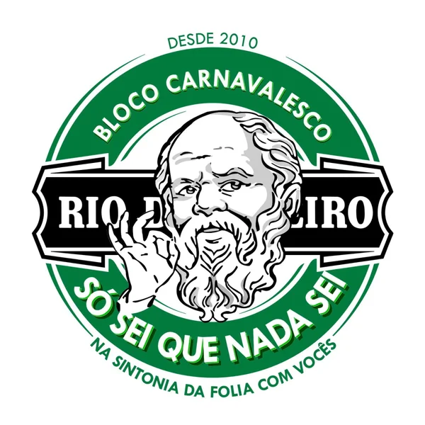 Logo do bloco Só Sei Que Nada Sei