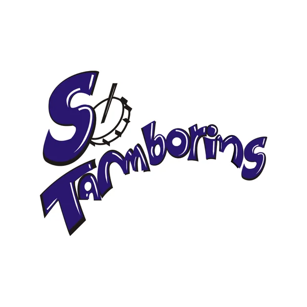 Logo do bloco Só Tamborins