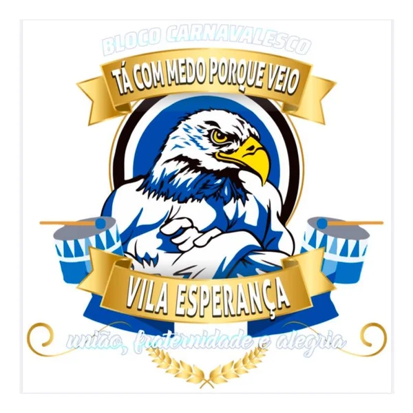 Logo do bloco Bloco Tá Com Medo Porque Veio