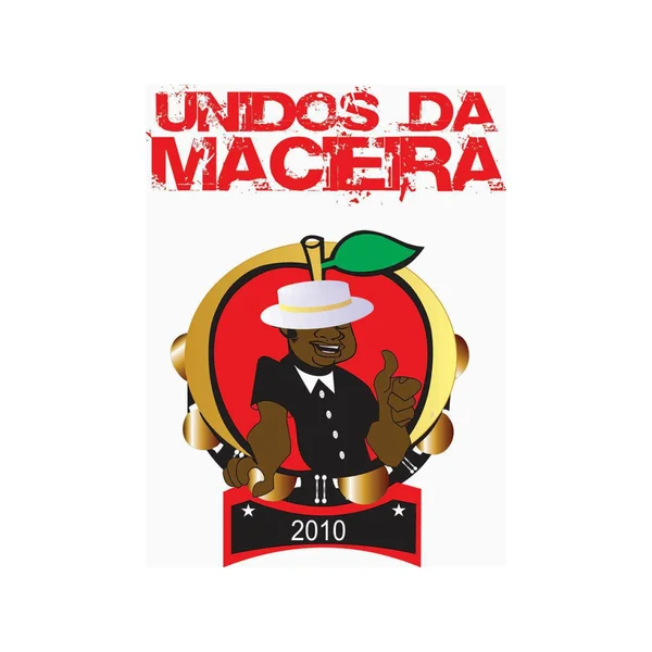 Logo do bloco Unidos da Macieira