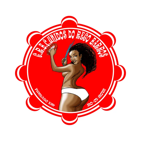 Logo do bloco G.R.B.C. Unidos do Rego Barros