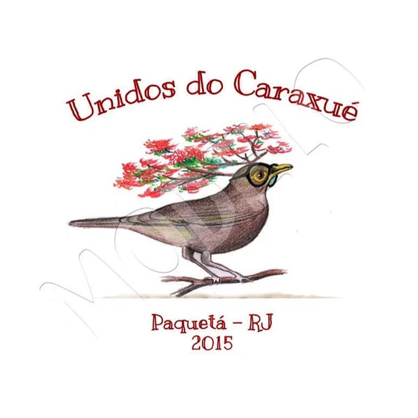 Logo do bloco Unidos do Caraxué