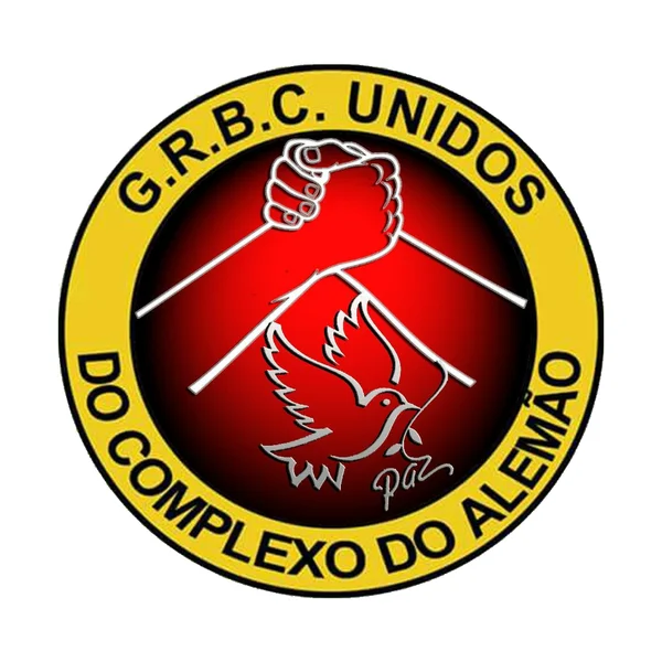 Logo do bloco Unidos do Complexo do Alemão