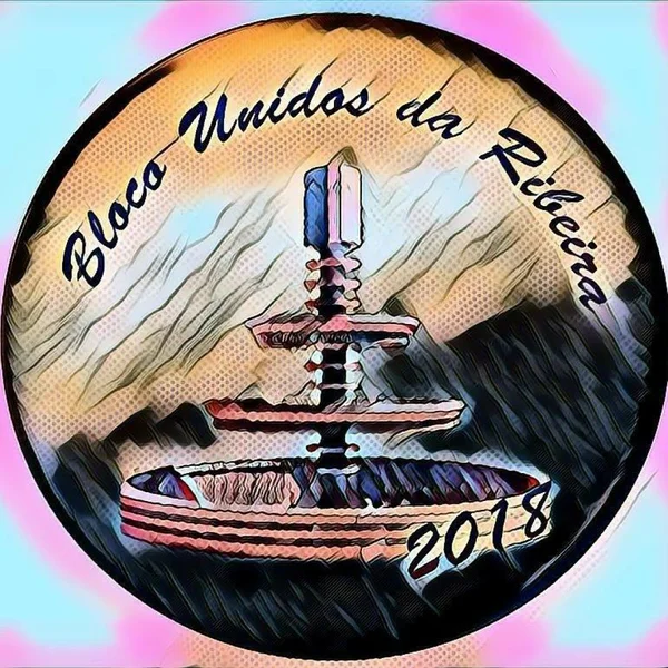 Logo do bloco Unidos da Ribeira