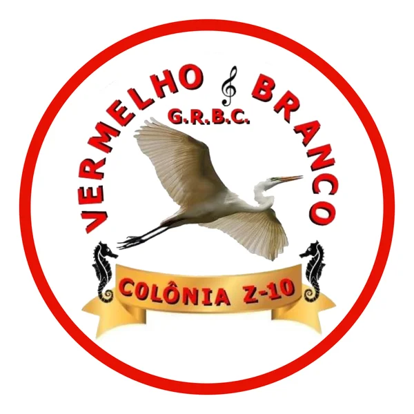Logo do bloco G.R.B.C.Vermelho & Branco Da Colônia Z-10