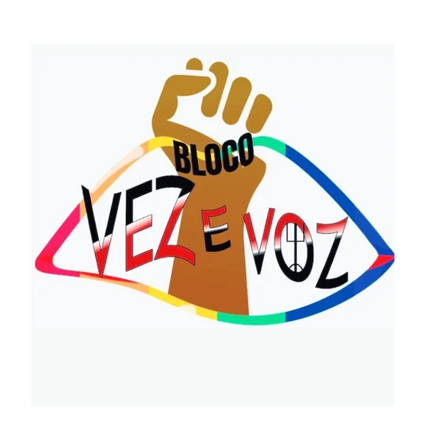 Logo do bloco Vez e Voz