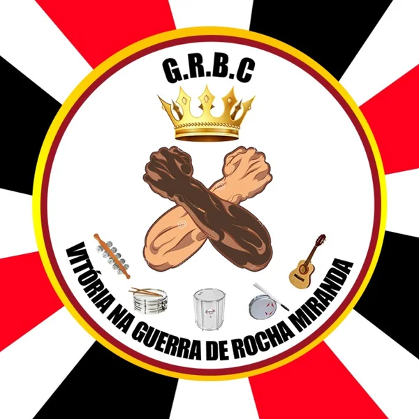 Logo do bloco G.R.B.C. Vitória Na Guerra De Rocha Miranda