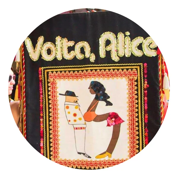 Logo do bloco Volta, Alice
